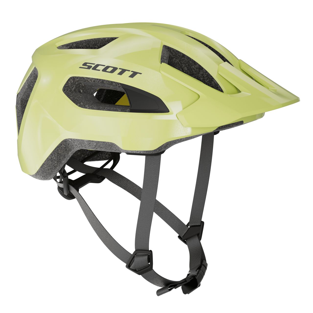 Scott Supra Plus Fahrradhelm acid gelb 2027