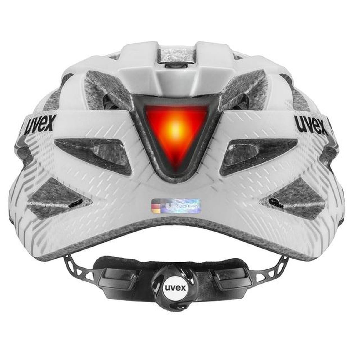 Uvex City I-vo Fahrrad Helm matt weiß/schwarz 2025