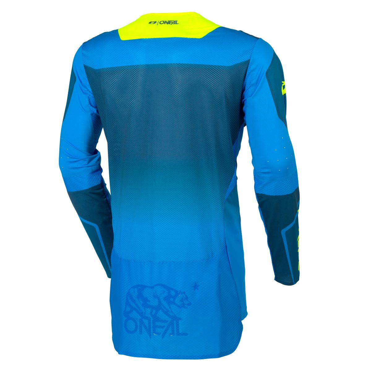 ONeal Prodigy Five Motocross langarm Jersey blau/gelb 2026