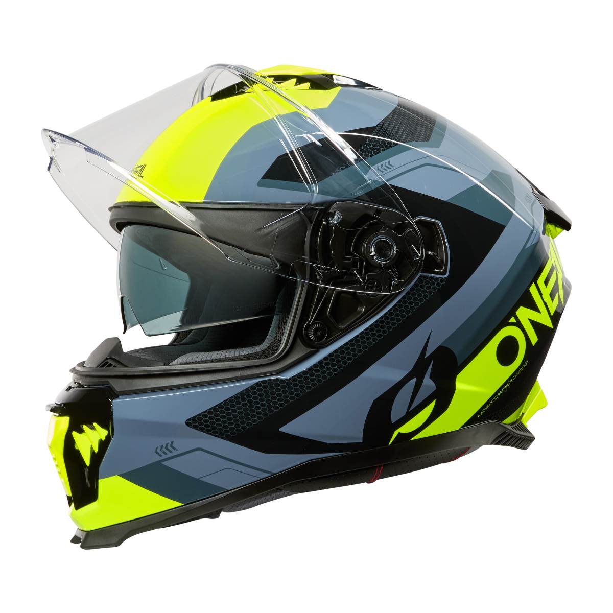 O'Neal Challenger Exo Enduro MX Motorrad Helm schwarz/grau/gelb 2026 Oneal