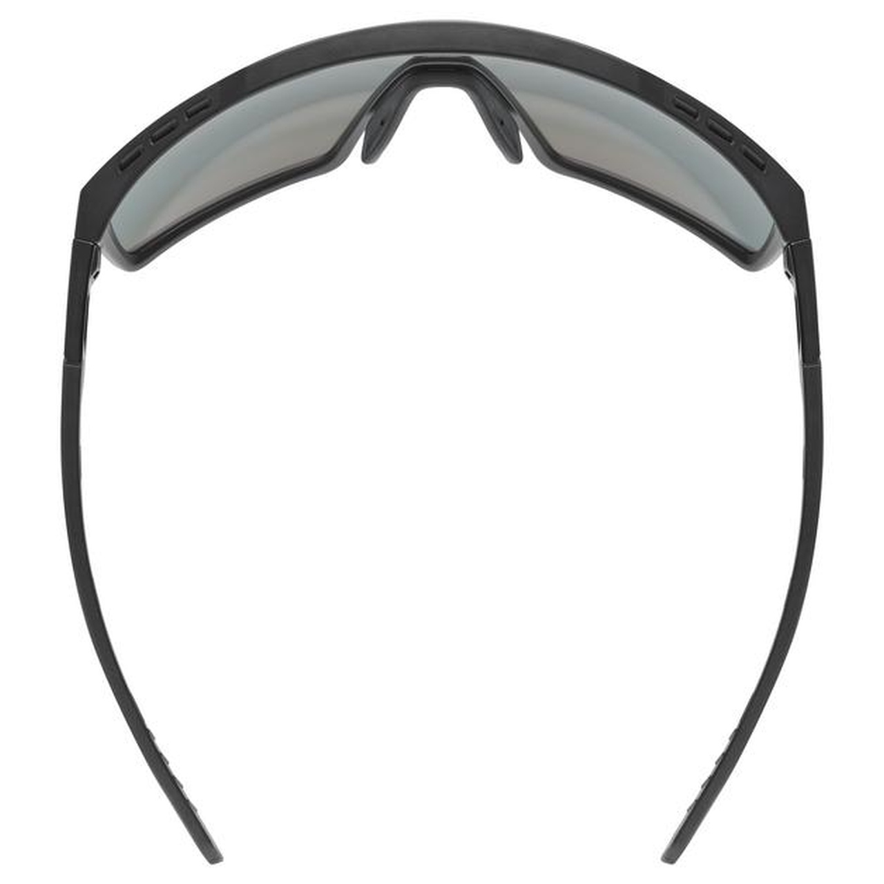 Uvex Mtn Perform Outdoor / Sport Brille matt schwarz/mirror silberfarben