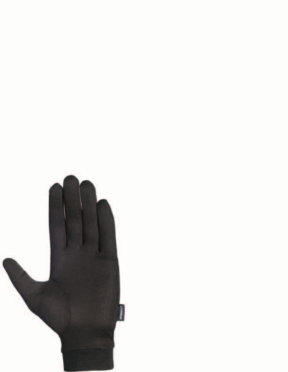 Chiba Merinohandschuh Fahrrad Unterziehhandschuhe schwarz 2027