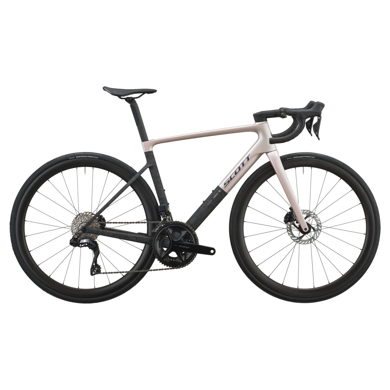 Scott Addict RC 30 Carbon Rennrad champagne pink/carbon schwarz 2027
