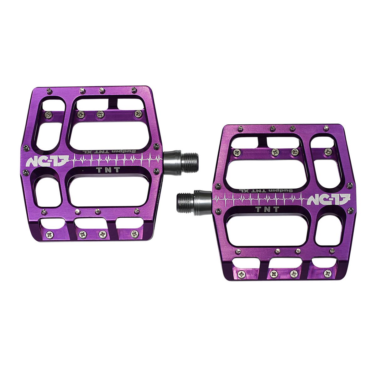 NC-17 Sudpin IV XL S-Pro Flat Fahrrad Pedal lila