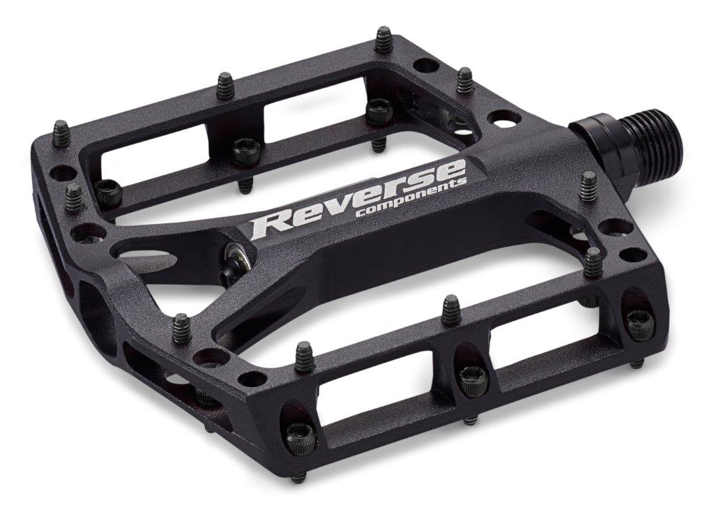Reverse Black ONE Flat Fahrradpedale schwarz