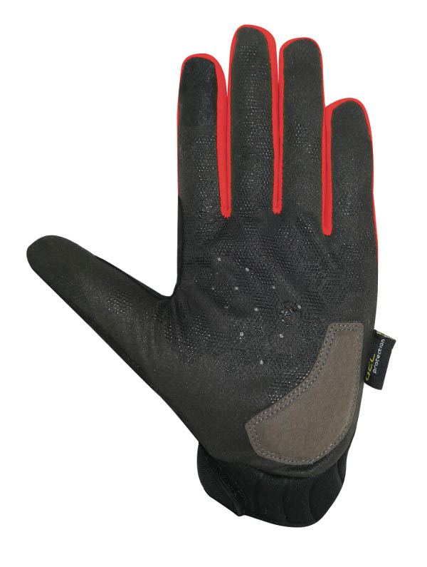 Chiba Threesixty Pro Fahrrad Handschuhe lang schwarz/rot 2027
