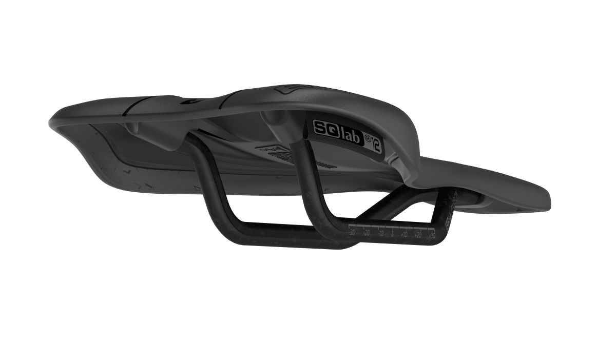 SQlab 612 Ergowave R Carbon Unisex Road / MTB Race Fahrrad Sattel schwarz