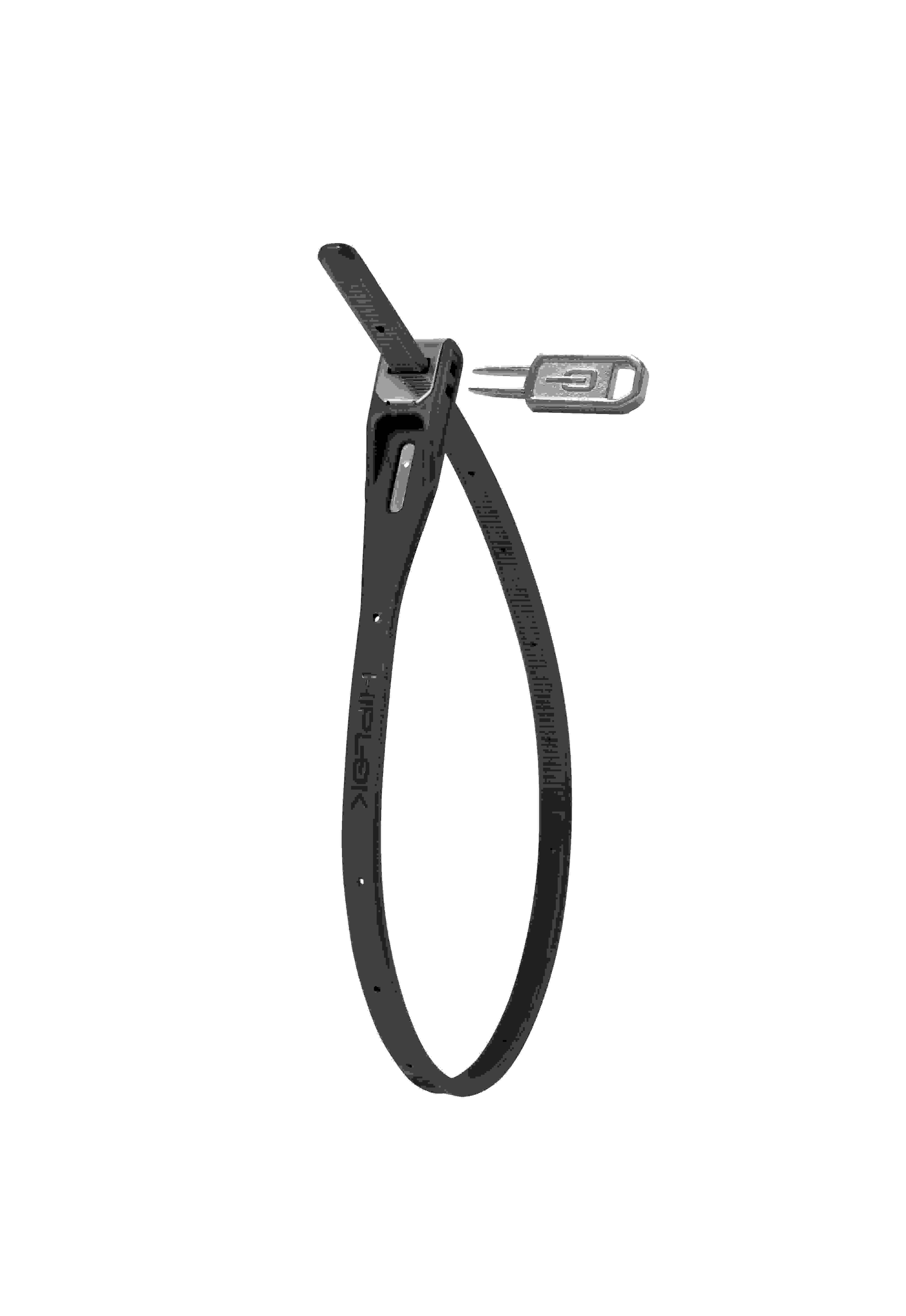 Hiplok Z Lok 40cm Fahrrad Kabelbinderschloss schwarz