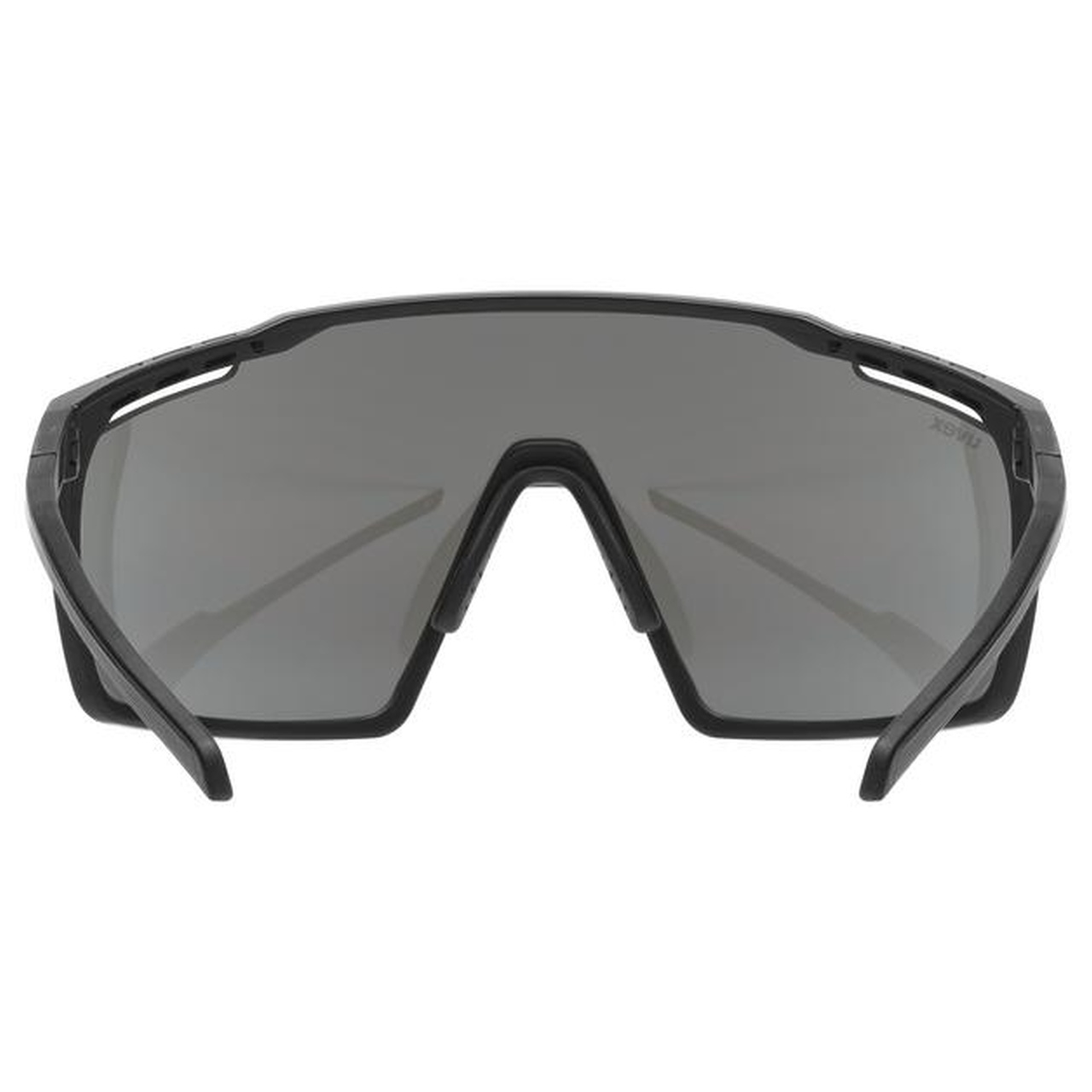 Uvex Mtn Perform Outdoor / Sport Brille matt schwarz/mirror silberfarben