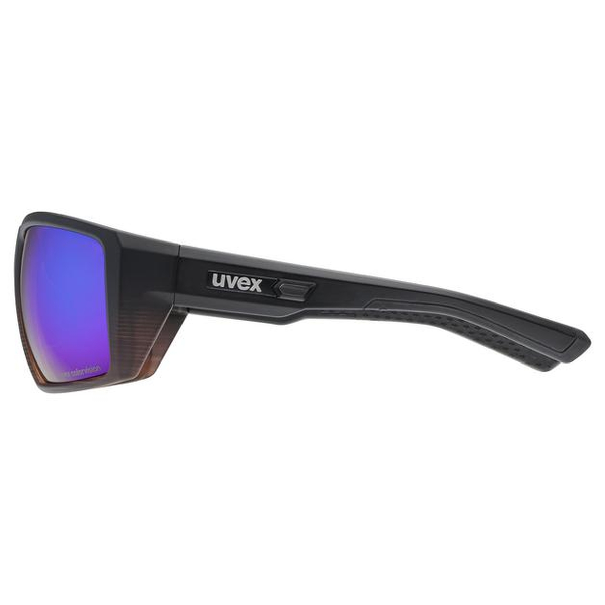 Uvex Mtn Venture CV Outdoor / Bergsport Brille matt schwarz/mirror blau
