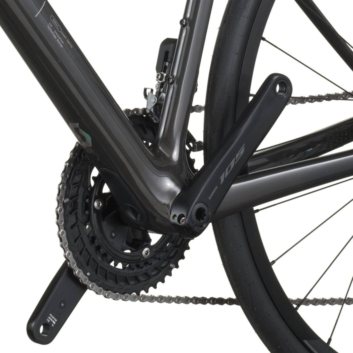 Scott Addict 40 Carbon Rennrad schwarz 2027