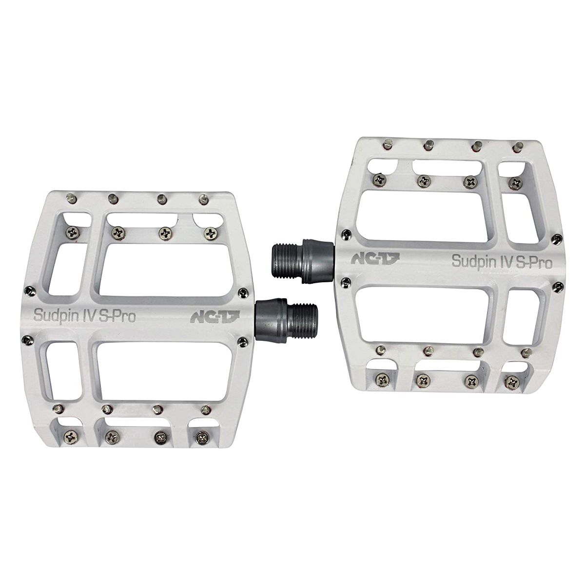 NC-17 Sudpin IV S-Pro CNC Alu Fahrrad Plattform Pedal weiß