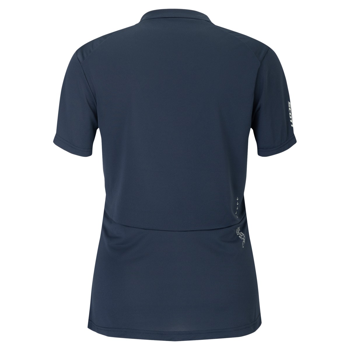Scott Vertic Zip Damen Fahrradtrikot kurzarm blau 2026