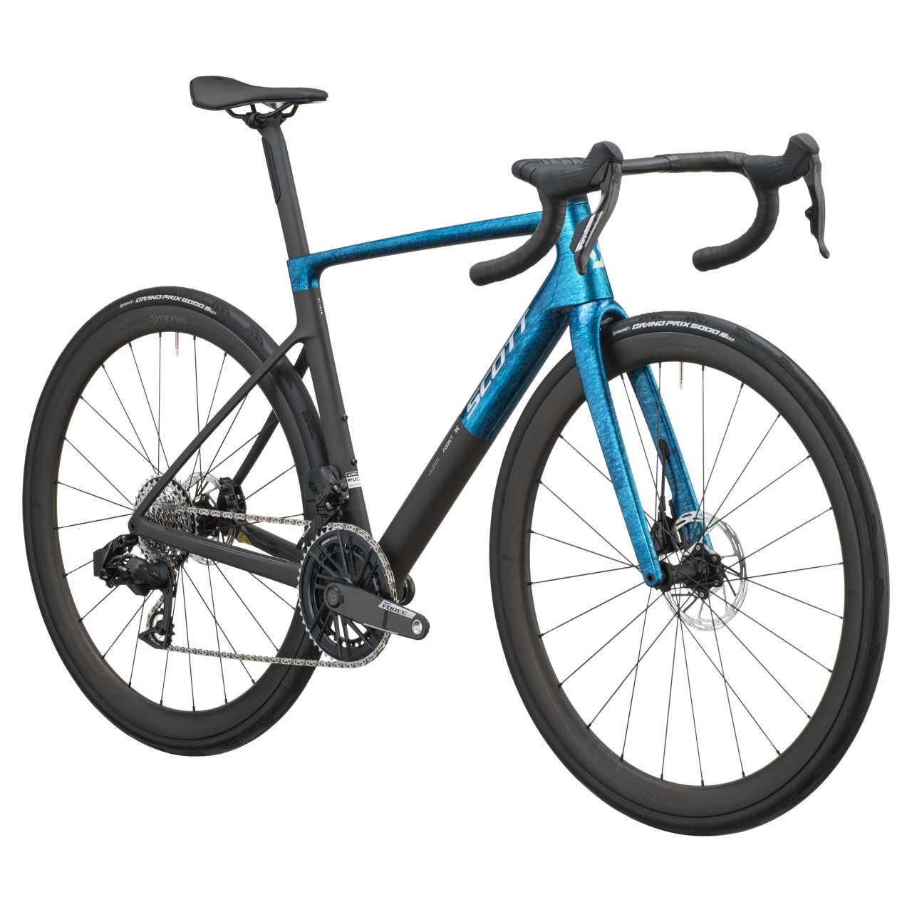 Scott Addict RC Team Carbon Rennrad watery blau/carbon schwarz 2027