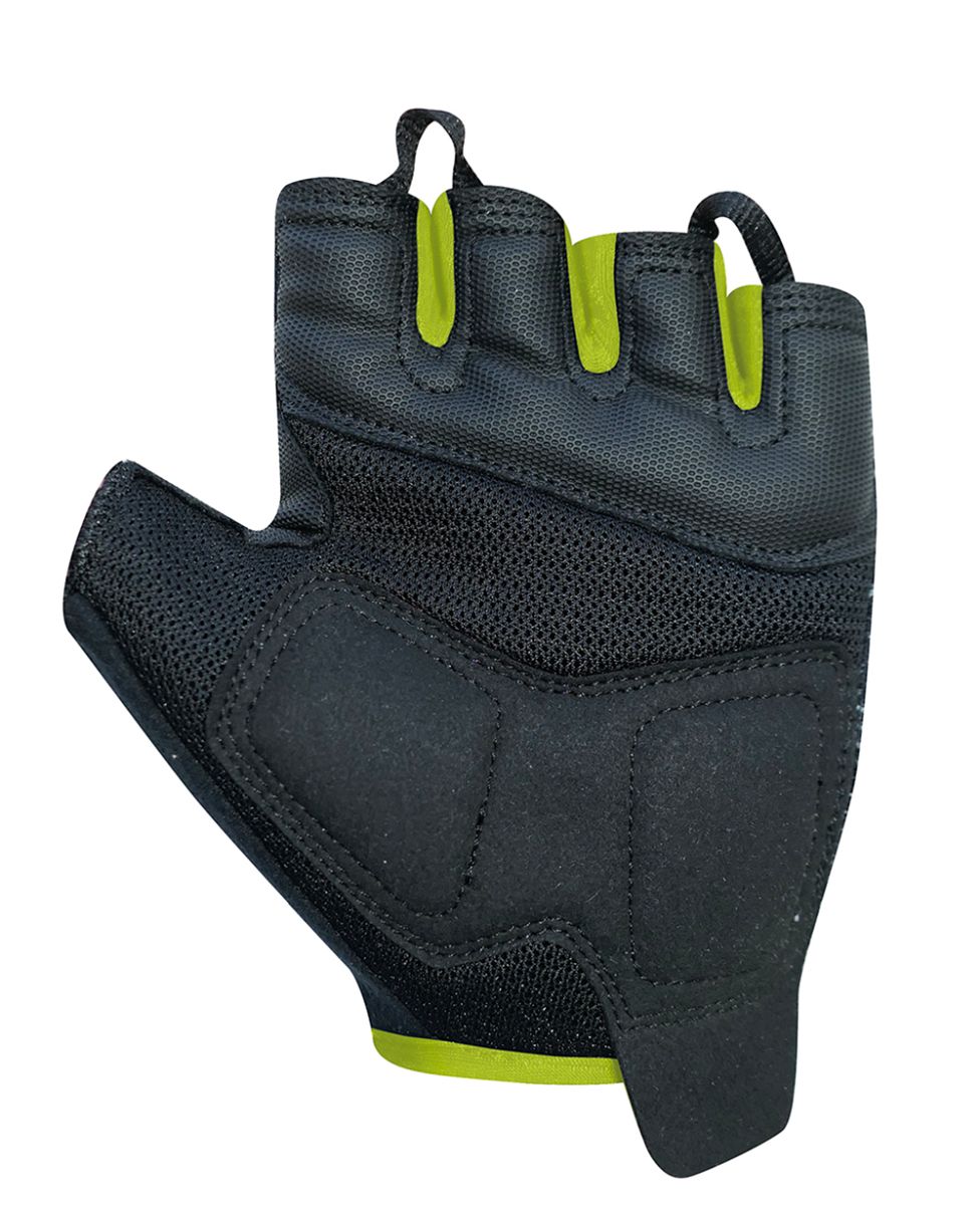 Chiba Air Master Fahrrad Handschuhe kurz schwarz/grün 2027