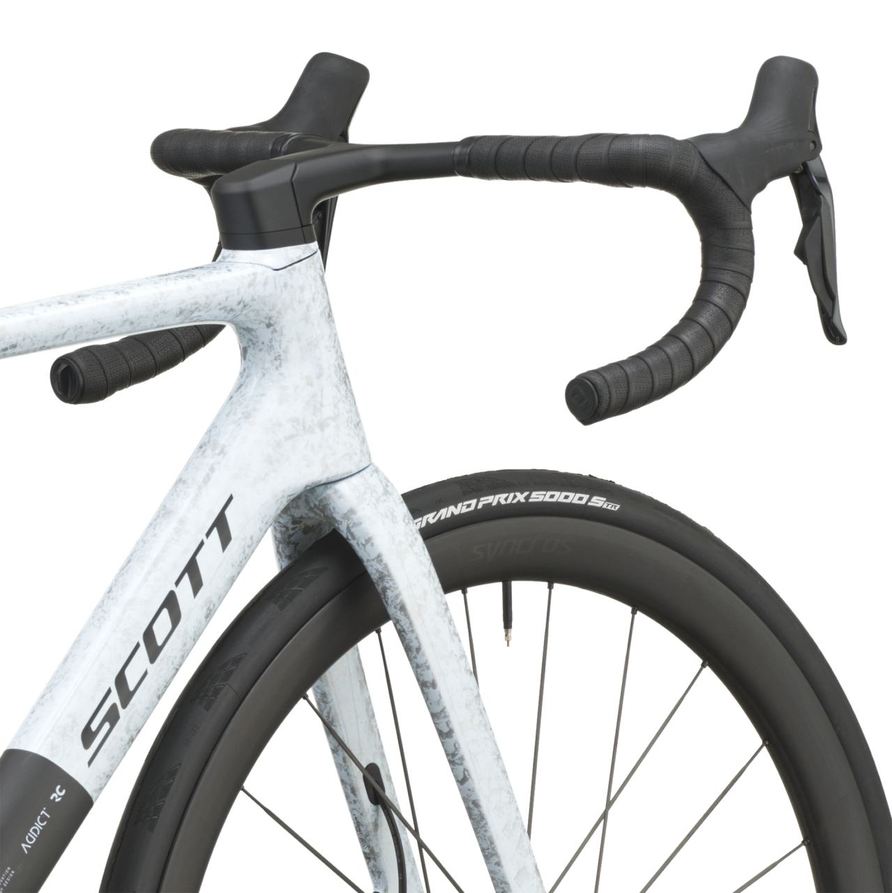 Scott Addict RC Pro Carbon Rennrad rush weiß/carbon schwarz 2027