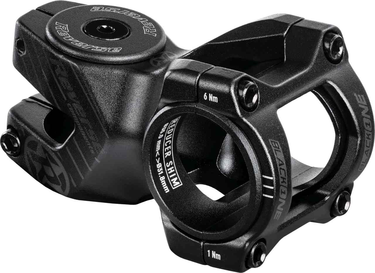 Reverse Vorbau Black One D-2 MTB Fahrrad Vorbau 31.8mm / 50mm schwarz