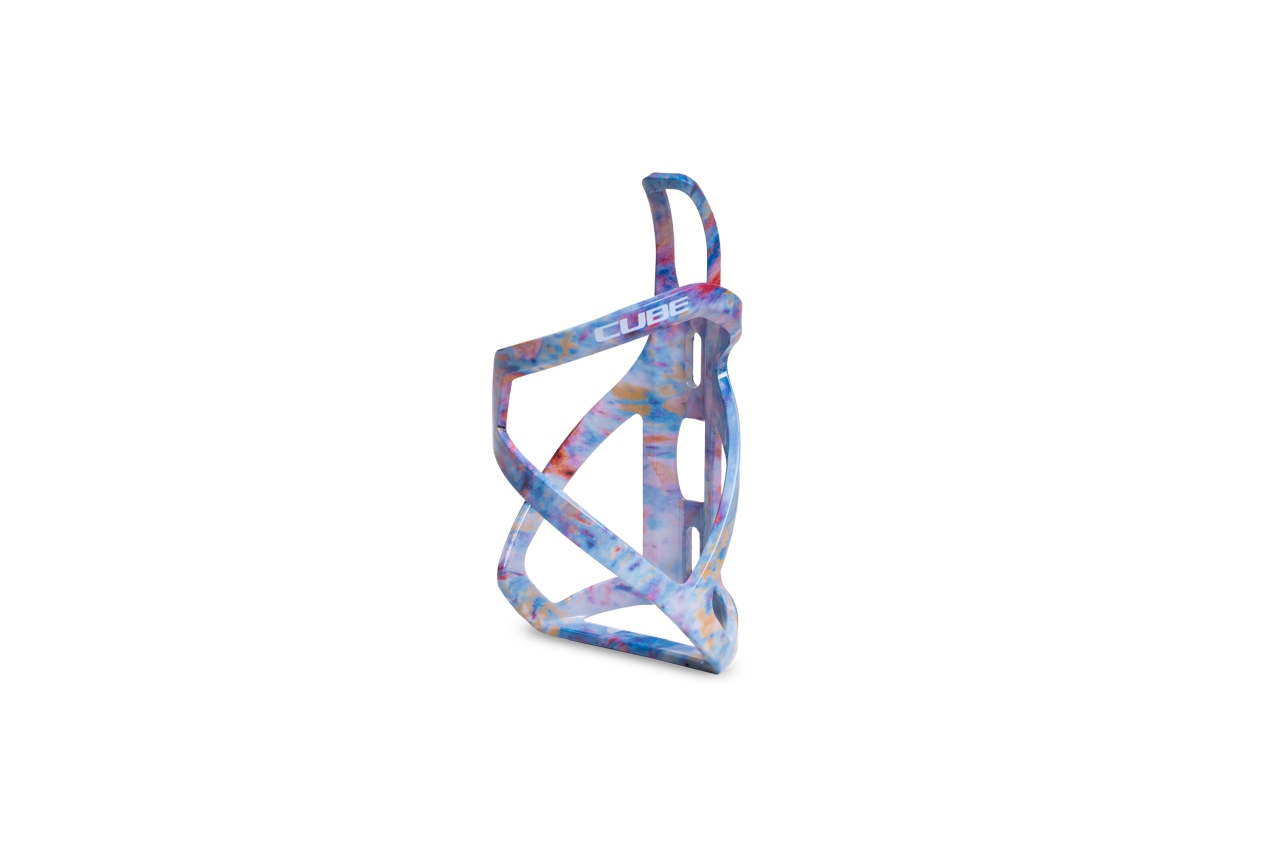 Cube HPP Left-Hand Sidecage Artline Fahrradflaschenhalter glossy cyclamen/lila