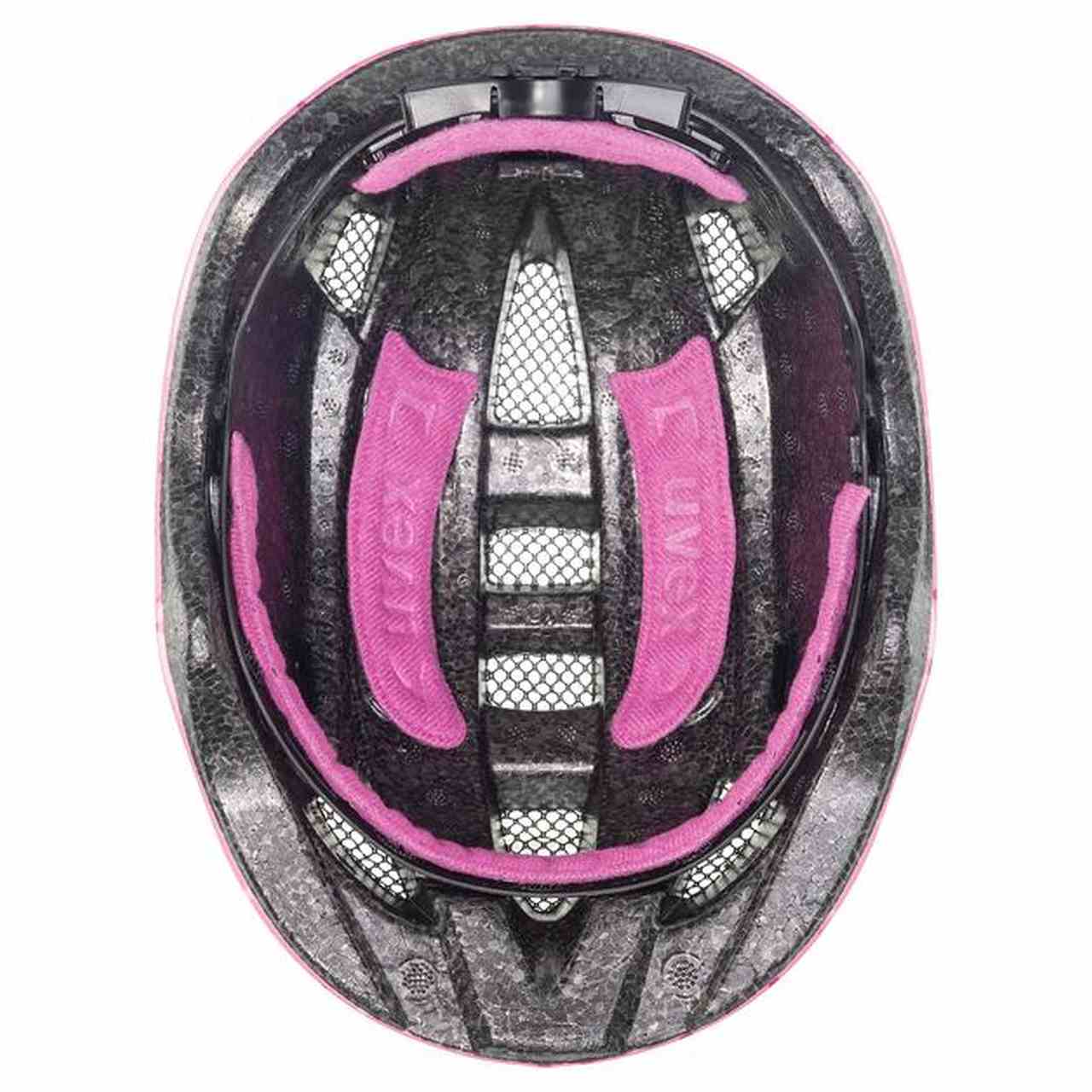 Uvex Kid 2 Confetti Kinder Fahrrad Helm Gr. 46-52cm pink 2027