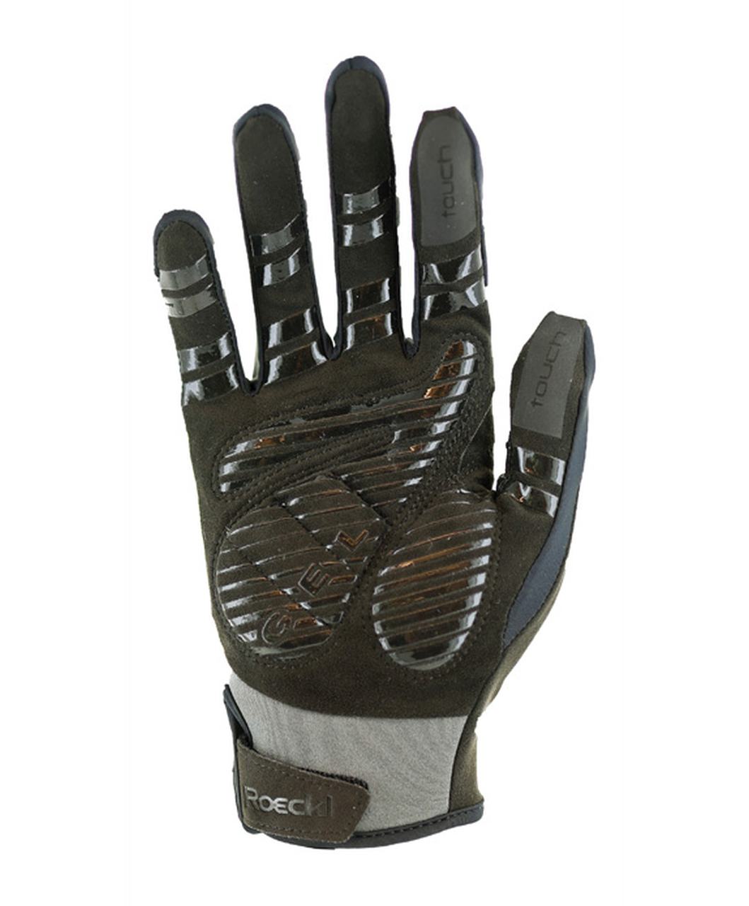 Roeckl Mori 2 Fahrrad Handschuhe lang grau/gelb 2026