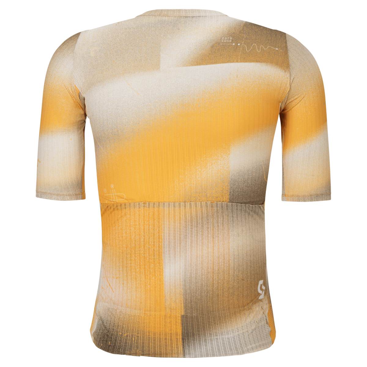 Scott Pro SL Fahrradtrikot kurzarm beige/orange 2026