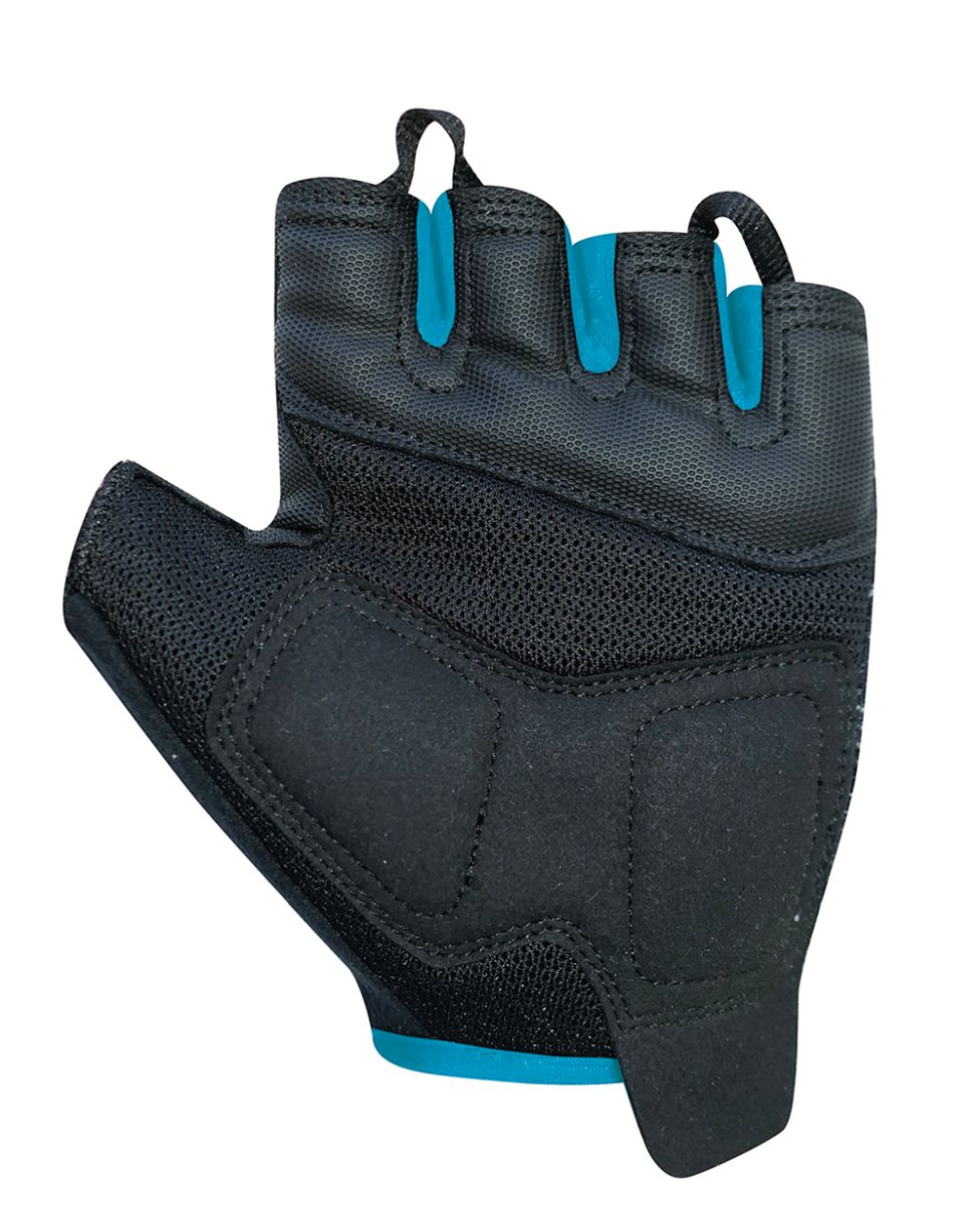 Chiba Air Master Fahrrad Handschuhe kurz schwarz/blau 2027