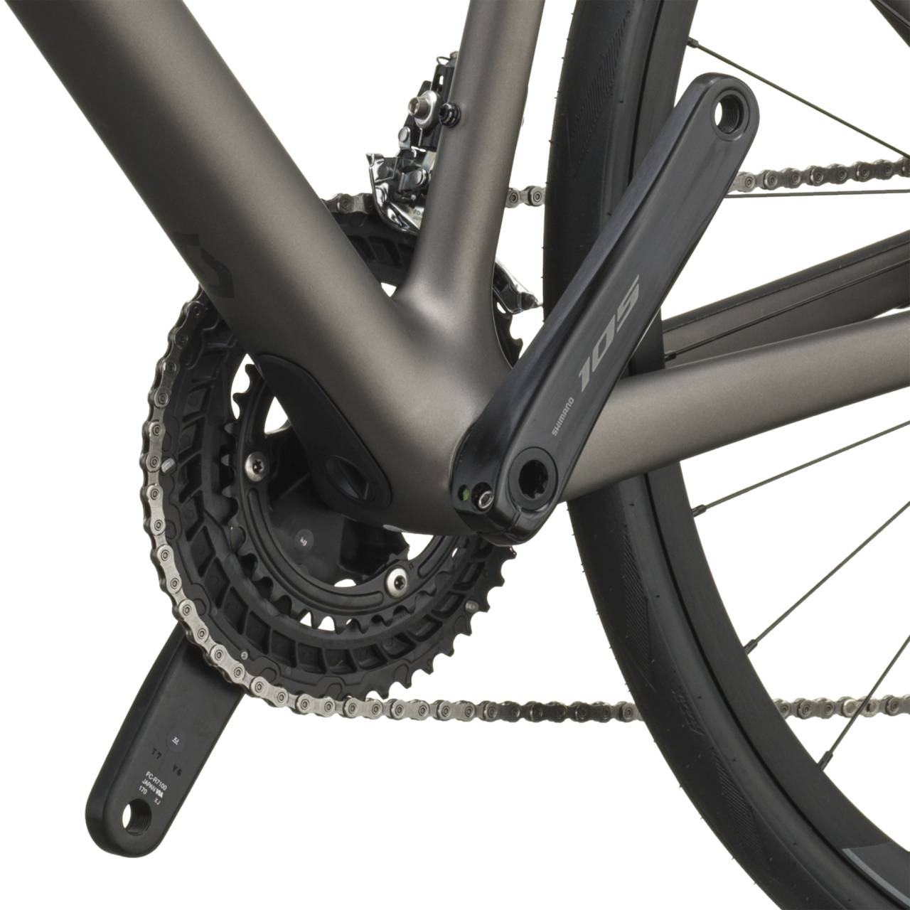 Scott Addict 50 Carbon Rennrad tungsten grau 2027