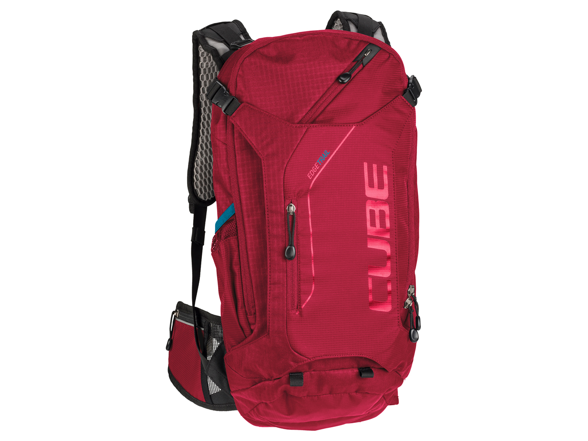 Cube Edge Trail Fahrrad Rucksack rot