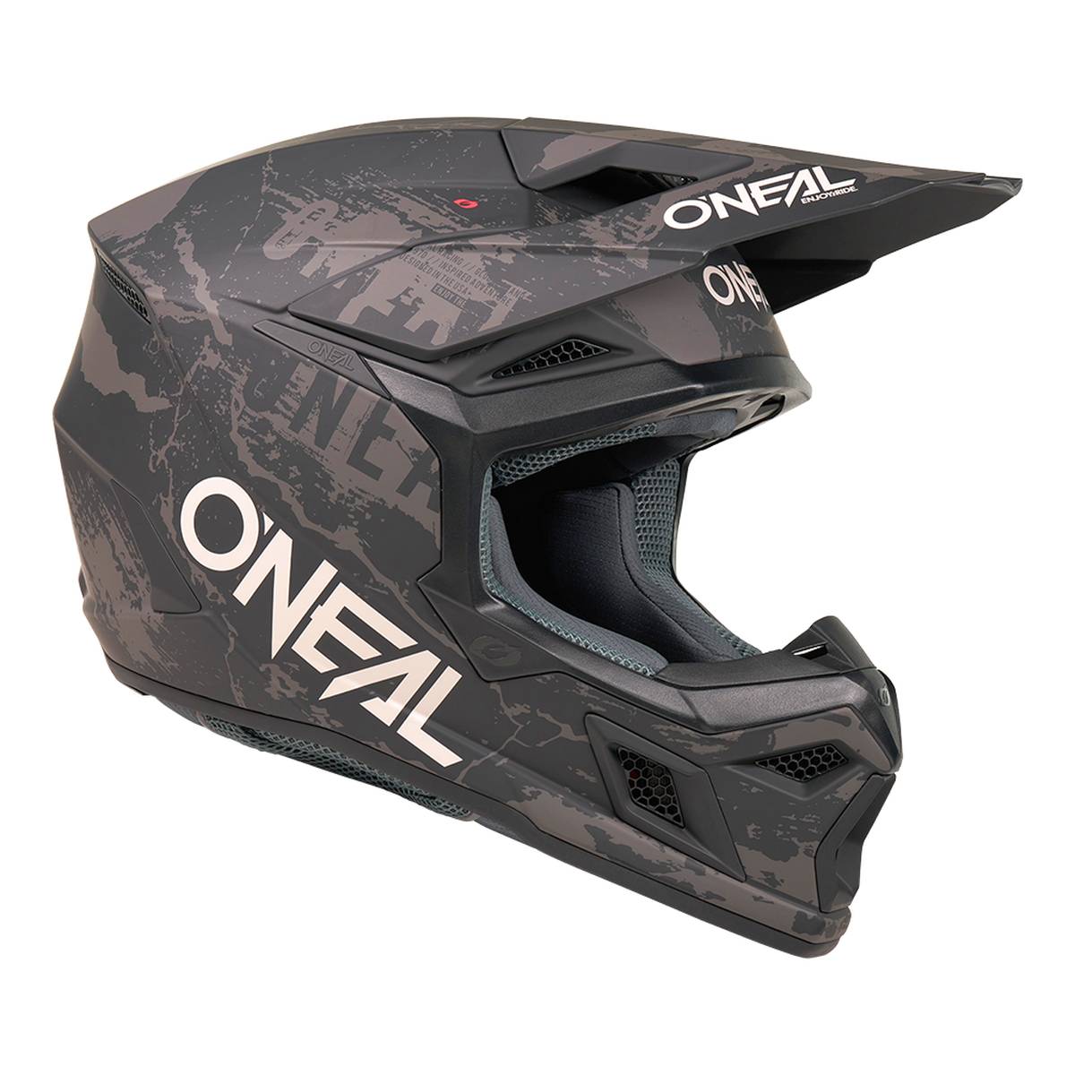 O'Neal 3SRS Acid Motocross Enduro MTB Helm schwarz/grau 2027