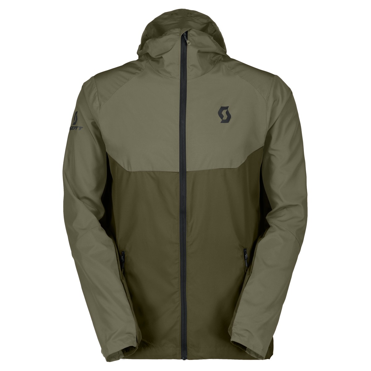 Scott Explorair Light Outdoor / Sport Windjacke hay grün 2025
