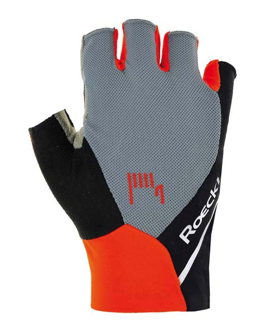 Roeckl Ivory 2 Fahrrad Handschuhe kurz grau/orange 2026