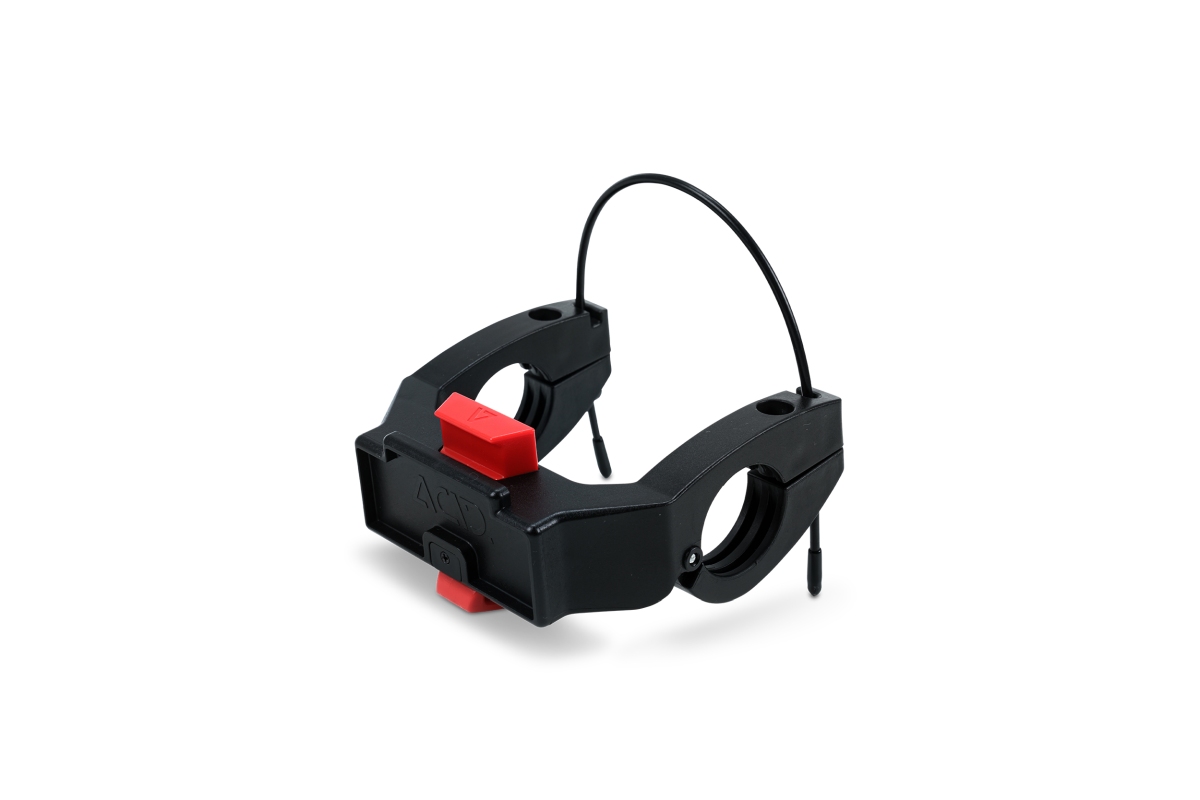 Acid Filink Adapter für Fahrrad Lenkertasche / Körbe schwarz
