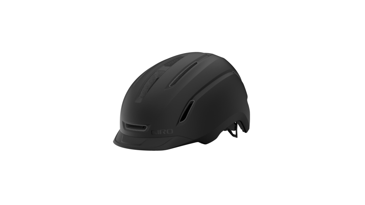 Giro Caden II LED City Fahrrad Helm matt schwarz 2025