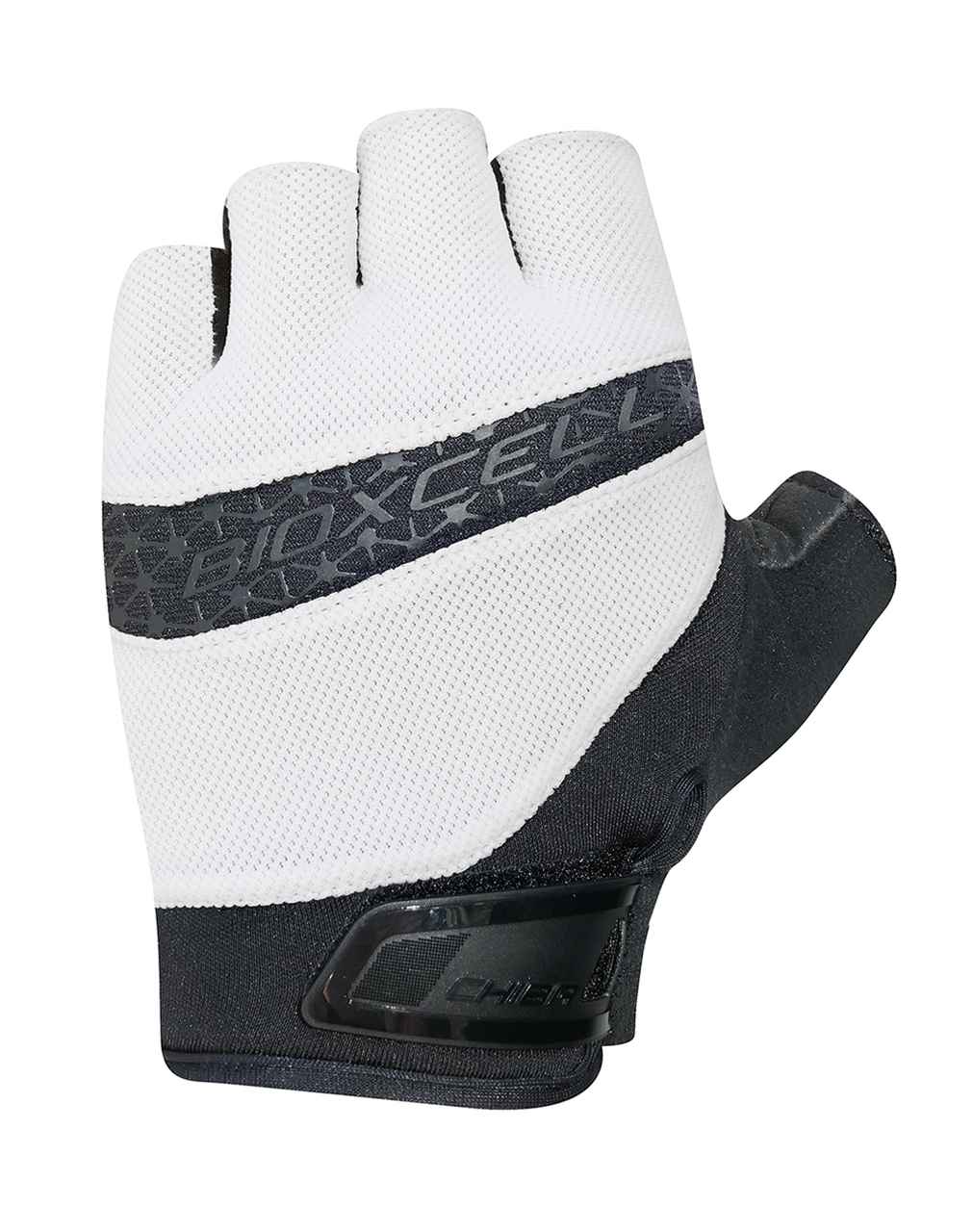 Chiba BioXCell Pro Fahrrad Handschuhe kurz weiß/schwarz 2027
