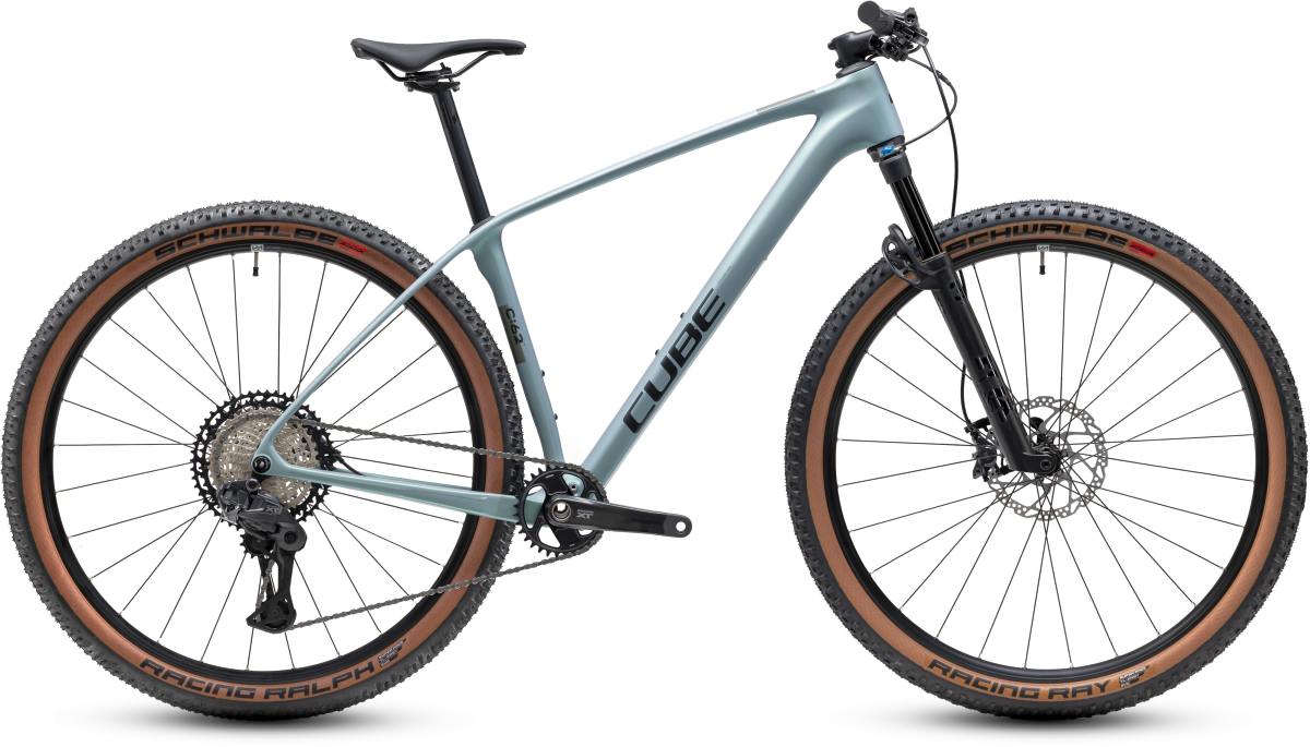 Cube Reaction C:62 Race 29'' Carbon MTB Fahrrad seagrey/black 2027