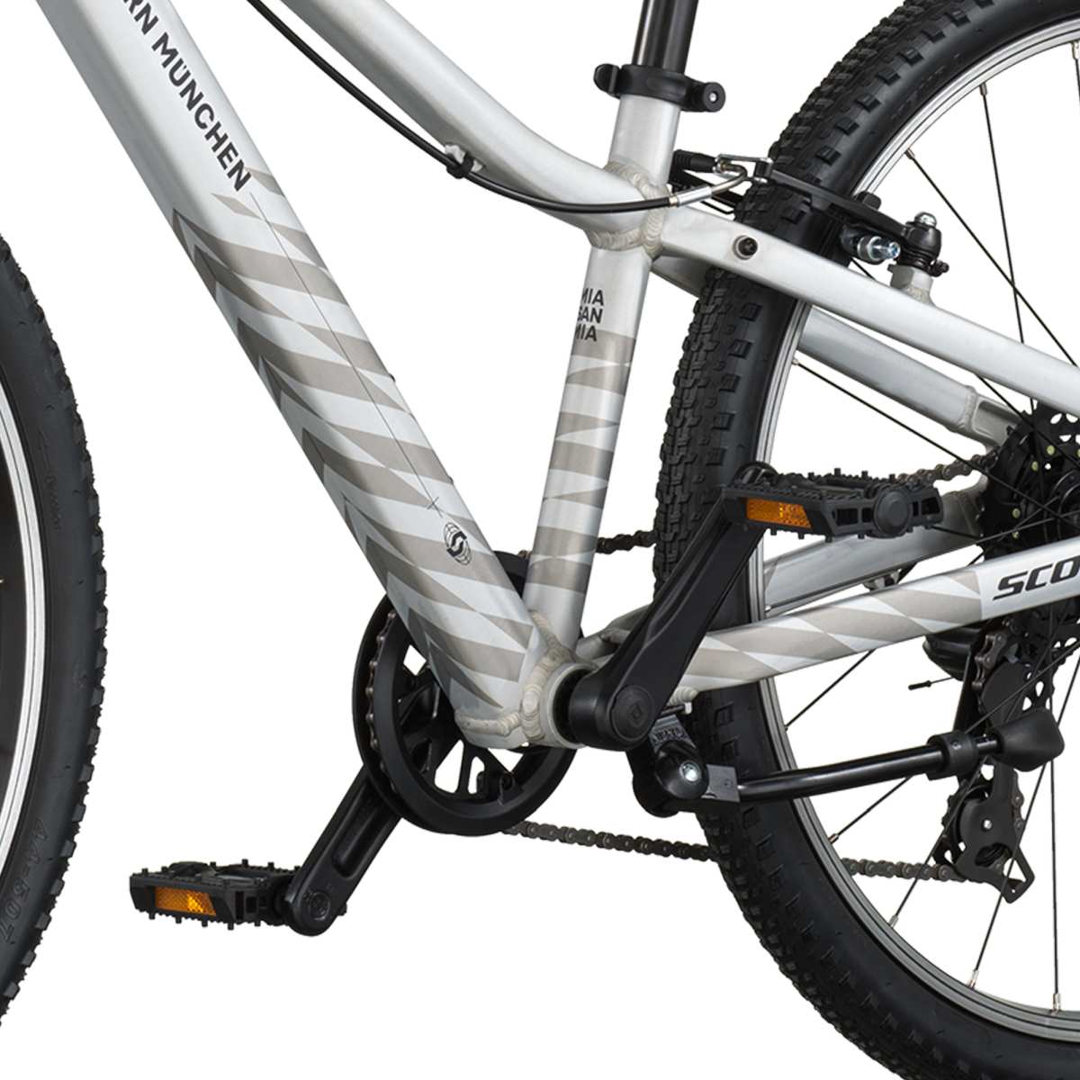 Scott Contrail 400 FCB 24'' Kinder MTB Fahrrad silberfarben