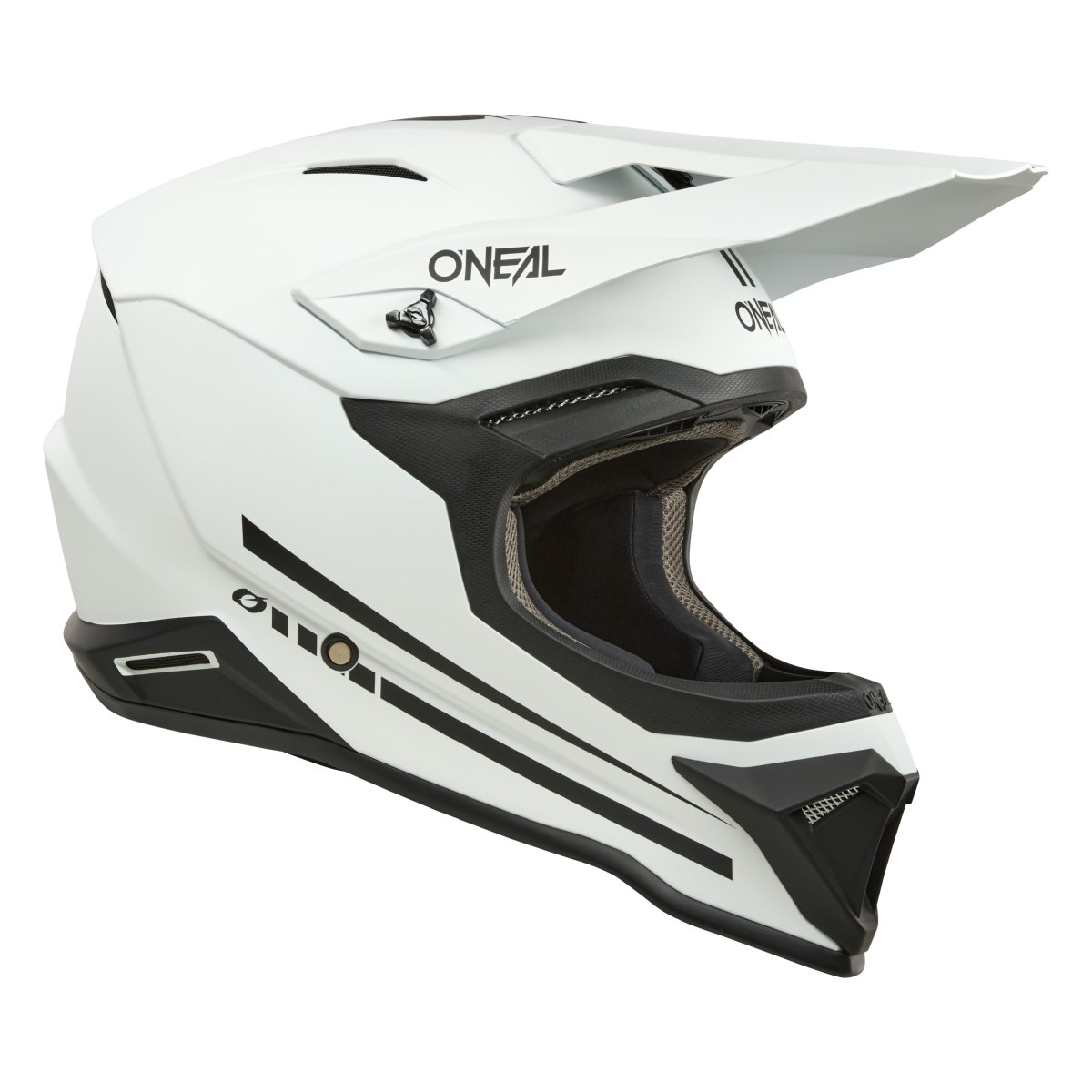 O'Neal 1 Series Solid Motocross Enduro MTB Helm weiß 2027 Oneal