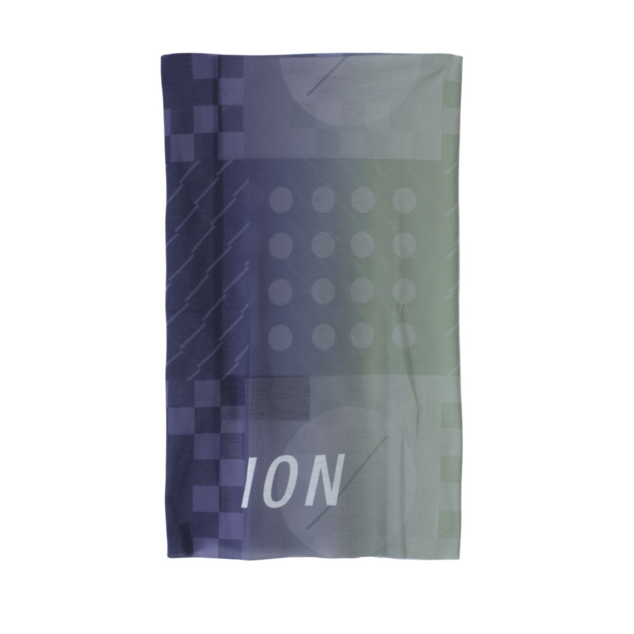 Ion Logo Multifuntionstuch lila/grün