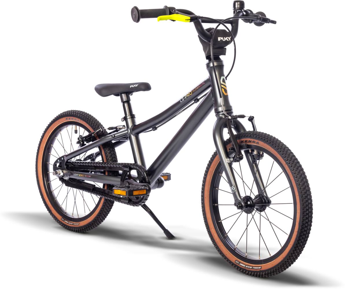 Puky LS-Pro 16-2'' Flowmatic Alu Kinder Fahrrad grau