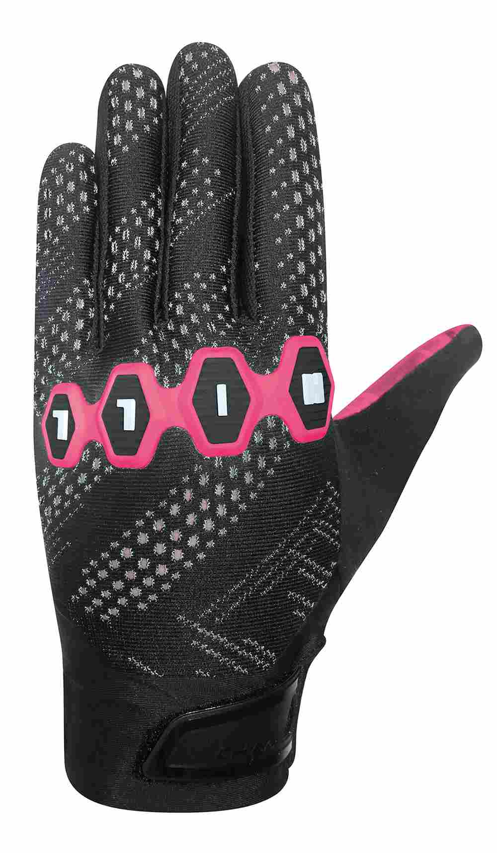 Chiba Downhill Fahrrad Handschuhe lang schwarz/pink 2027