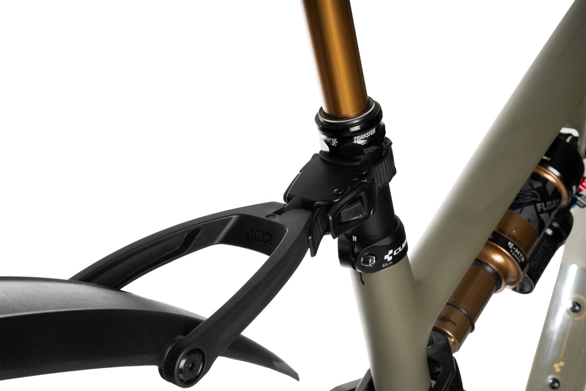 Acid Vane Pro Ratchet 27,5'' / 29'' Fahrrad Schutzblech hinten schwarz/grau