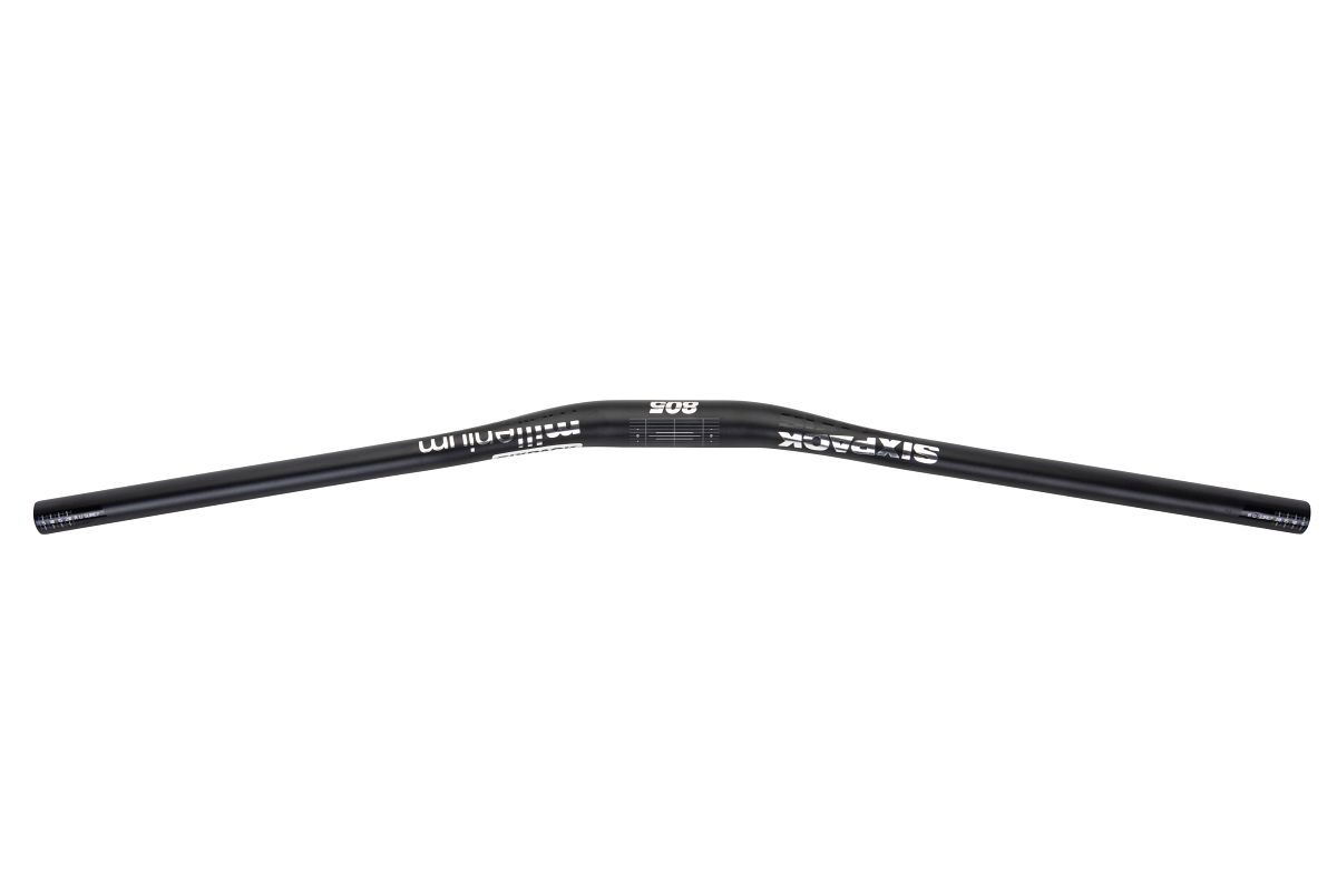 Sixpack Millenium Fahrrad Lenker 805mm x 31.8mm x 20mm / 30mm schwarz/grau
