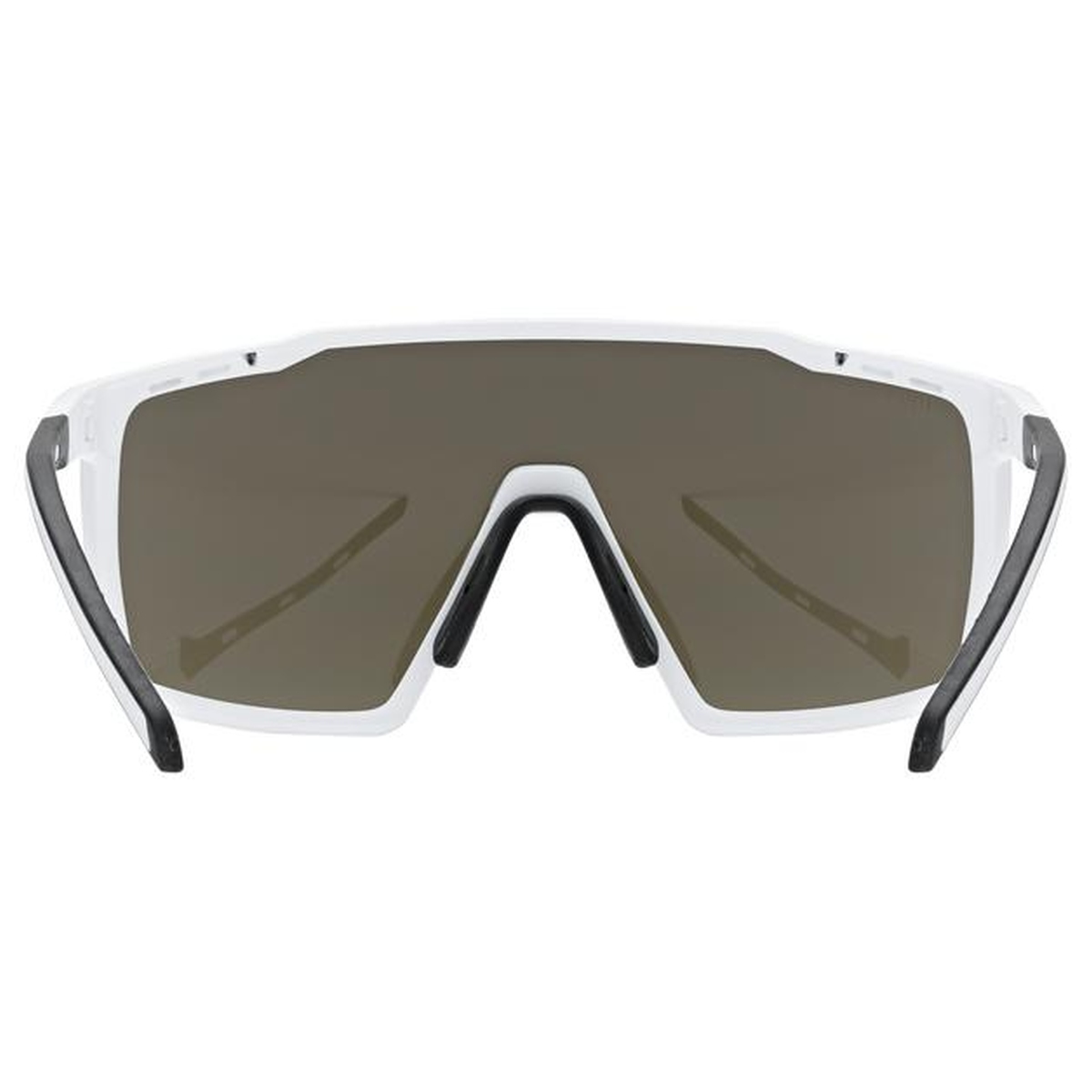 Uvex Mtn Perform Small Outdoor / Sport Brille matt weiß/mirror goldfarben