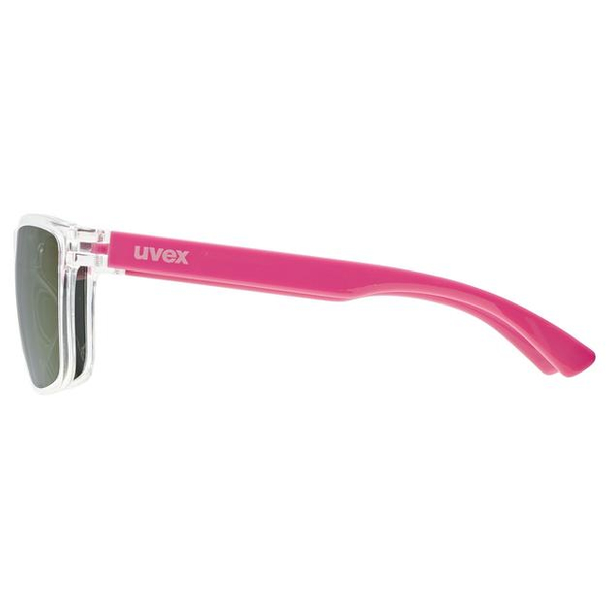 Uvex Rookie Kinder Fahrrad / Freizeit Brille klar pink/mirror pink