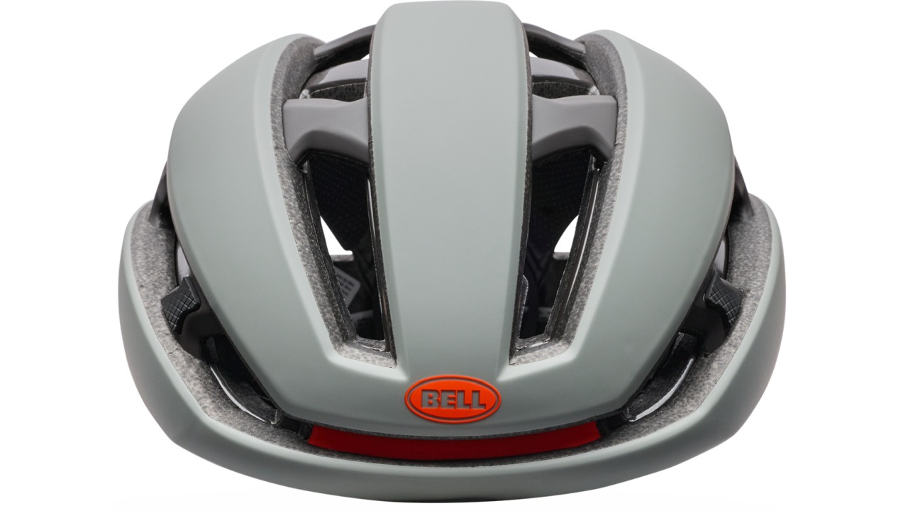 Bell XR Spherical Rennrad / Gravel Fahrradhelm strike stone grau 2026