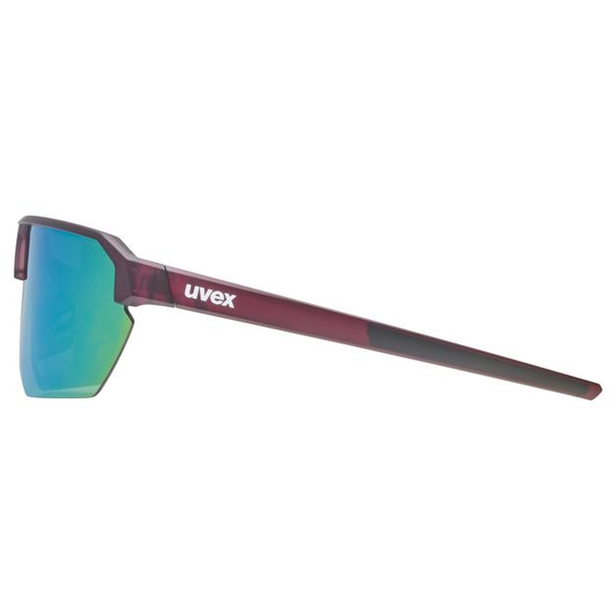 uvex Vectiv Set Fahrrad / Sport Brille matt cranberry rott/mirror rose 2027