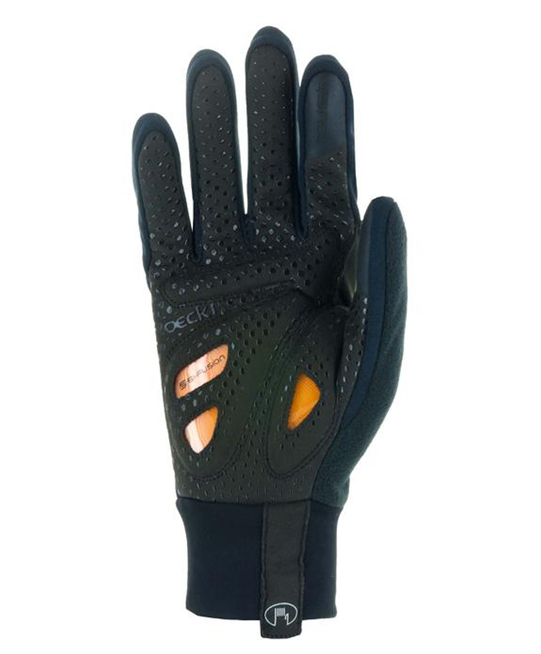 Roeckl Rimbach Winter Fahrrad Handschuhe lang grau/schwarz 2023