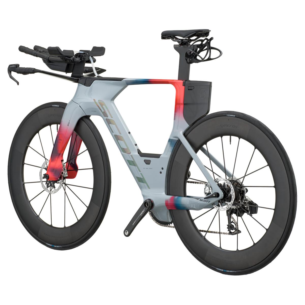 Scott Plasma RC Ultimate Carbon Triathlon / Zeitfahrrad narwal grau/gloaming orange 2027