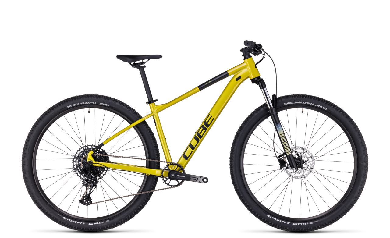 Cube Analog 27.5'' / 29'' MTB Fahrrad gelb/schwarz 2023