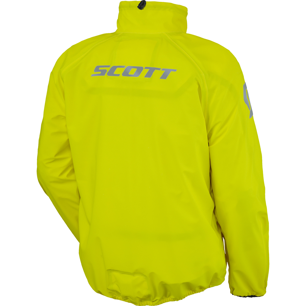 Scott Ergonomic Pro DP Motorrad / Fahrrad Regenjacke gelb 2025